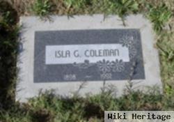 Isla G Coleman