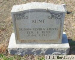 Susan Elvira "aunt" Hovis