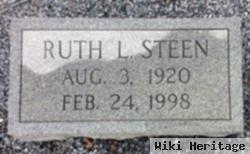 Ruth Ella Lapp Steen