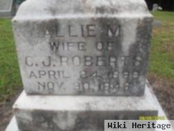 Allie M Roberts