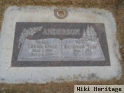 Leona Gurr Anderson