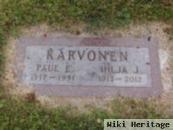 Paul E Karvonen