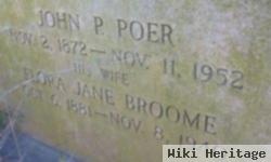 Flora Jane Broome Poer