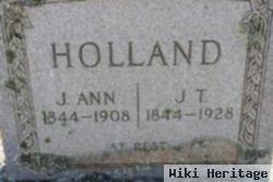 Joseph Ann "ann" Shirley Holland