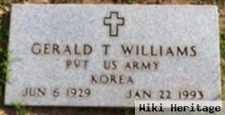 Pvt Gerald T Williams