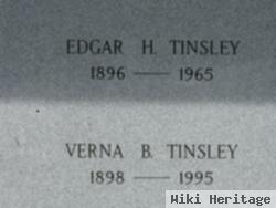 Edgar H Tinsley