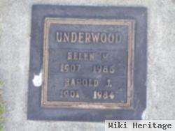 Harold J Underwood