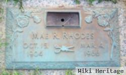 Mae Cordelia Rader Rhodes