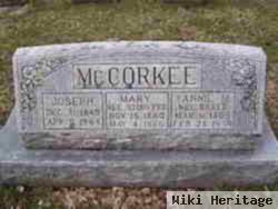 Joseph R Mccorkle