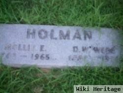 Mollie E. Hill Holman