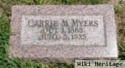 Carrie M Myers