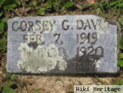 Corsey G. Davis