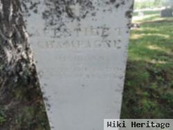 Pvt Arestide T. Champagne