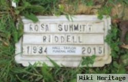 Rosa Christine Summitt Riddell