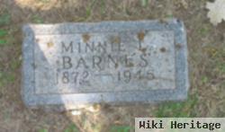 Wilhelmina Louise "minnie" Hehn Barnes