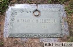 Micajah Cicero Mcgehee, Jr