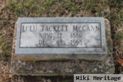 Lulu Tackett Mccann