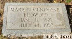 Marion Genevieve Browder