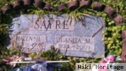 Hazen Howard Sayre