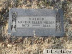 Martha Ellen Wilder