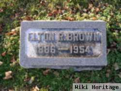 Elton R Brown