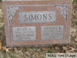 Dennis B Simons