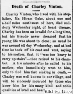 Charles F Vinton