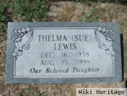 Thelma "sue" Lewis