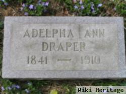 Adelpha Ann Thomasson Draper