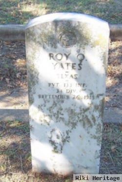 Roy O Yates