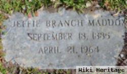 Jeffie Branch Maddox