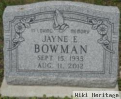 Jayne E. Jewett Bowman