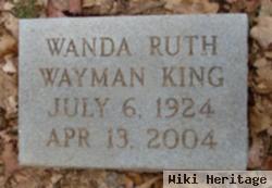 Wanda Ruth Wayman King
