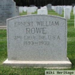 Lieut Ernest William Rowe