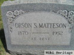 Orson S Matteson