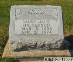 Mary Jane Hickerson