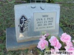 Ova E. Pate