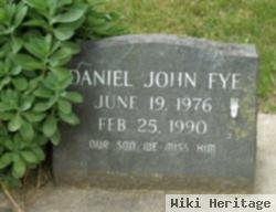 Daniel John "d.j." Fye