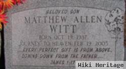 Matthew Allen Witt