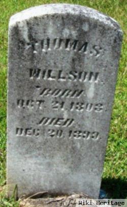 Thomas Alexander Willson