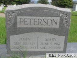 Mary Peterson Peterson