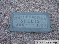 Mattie L Broyles Sheets