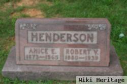 Robert V Henderson