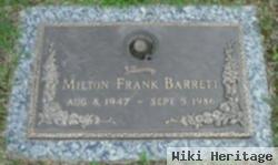 Milton Frank Barrett