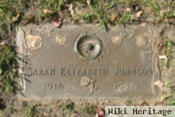 Sarah Elizabeth Johnson