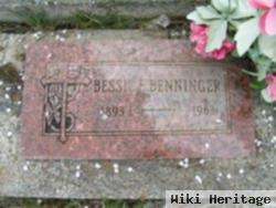 Bessie Elizabeth Nussbaum Benninger