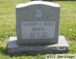 Vannie L. Roll Boyd