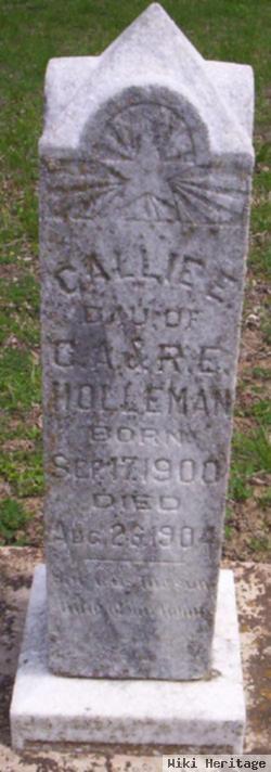 Callie Estie Holleman