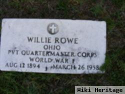 Willie Rowe