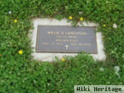 Willie Langston